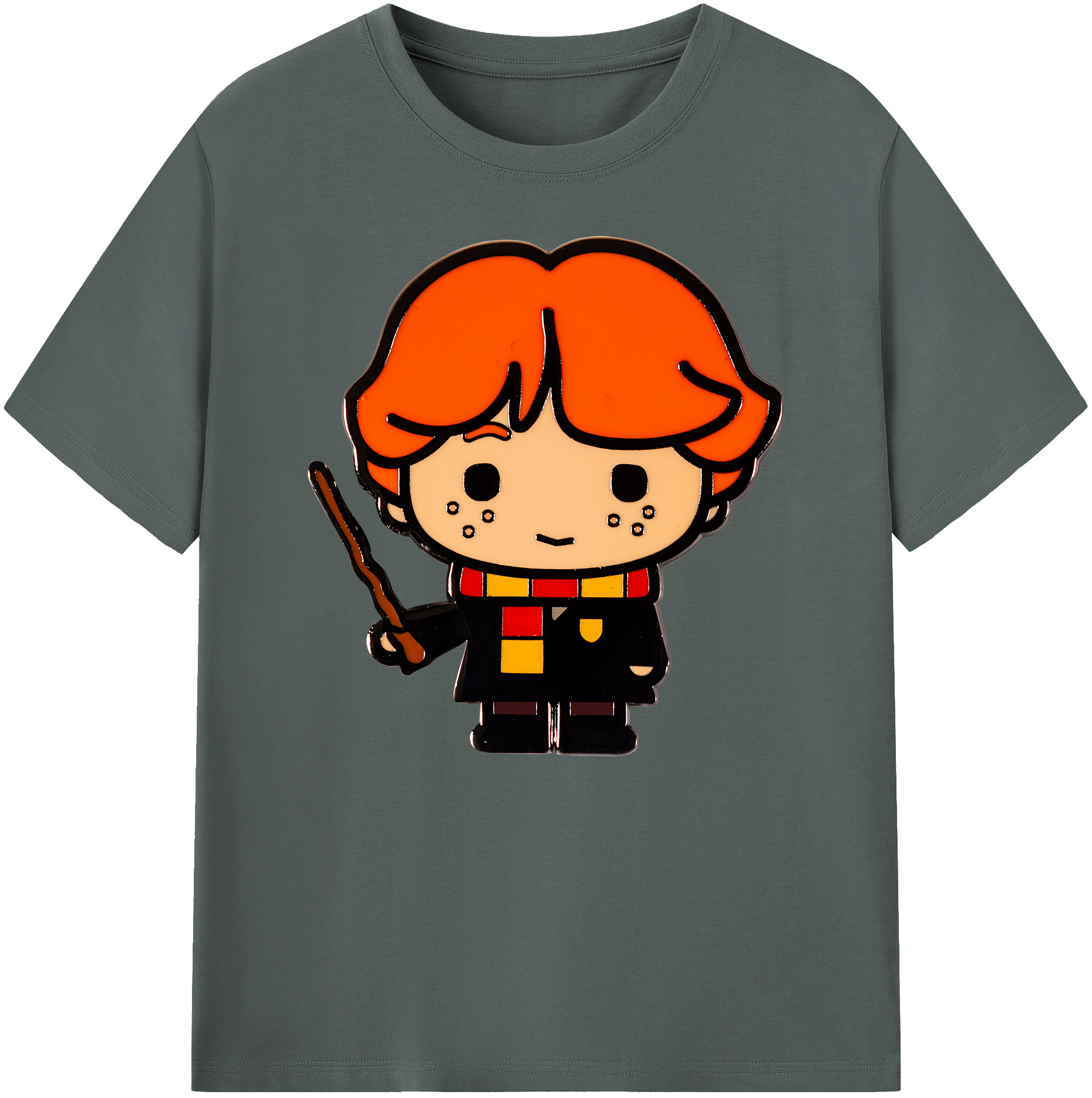 （画像用） Harry Potter ハリー・ポッターシリーズ 綿100％ メンズ半袖Tシャツ｜肌触りやわらか＆通気性